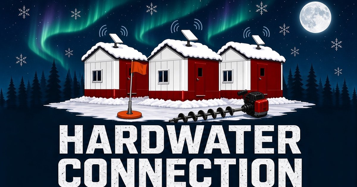 Hardwater Connection · Ice belt ice fishing reports, fish house rentals ...